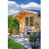 Casas de madera MURCIA frontal vertical