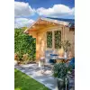 Casas de madera MURCIA frontal vertical