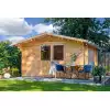 Casas de madera MURCIA exterior frontal  mesa