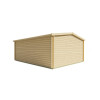 Casas de madera DIANNE - HOBYCASA - render trasero
