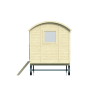 Mini casas sobre ruedas de madera  GYPSY - otro lateral