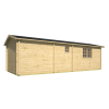 Casa de madera AVA - trasera