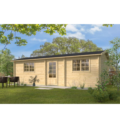 Casa de madera AVA - PORTADA pvc