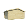 Casas de madera doble acristalamiento PARIS detras