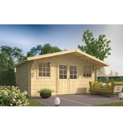Casas de madera doble acristalamiento PARIS portada