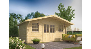 Casas de Madera Santiago - Diáfana - 17 m2 - Modelo Paris-Pavel