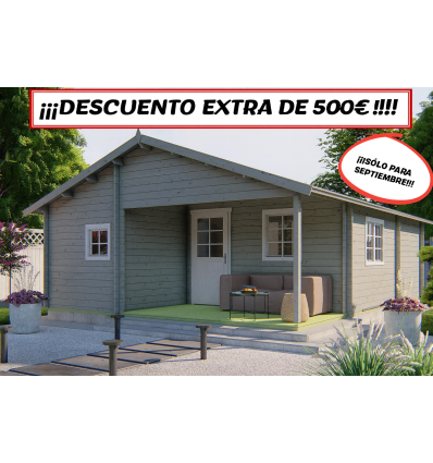 Casas de madera doble acristalamiento JAVEA - OFERTA