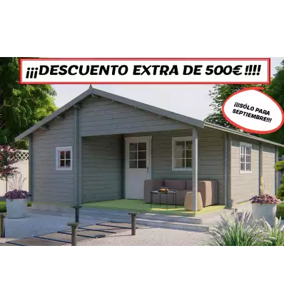 Casas de madera doble acristalamiento JAVEA - OFERTA
