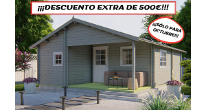 Casas de madera doble acristalamiento JAVEA - OFERTA