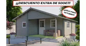Casas de madera doble acristalamiento JAVEA - OFERTA