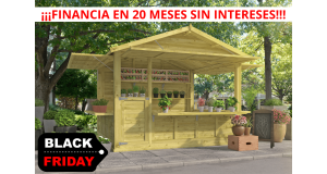 Kioscos de Madera Playa - 7,4 m2 - Portada oferta