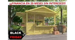 Kioscos de Madera Playa - 7,4 m2 - Portada oferta