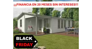 CASAS PREFABRICADAS CANARIAS -1088X733 - 44MM - GRIS OFERTA