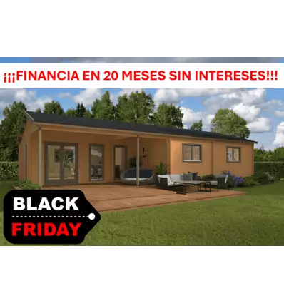 Casas Prefabricadas de Madera Alicante - 4 dormitorios - 110 m2 - PORTADA OEFRTA