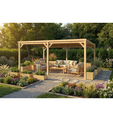 Cochera de madera 400x570 ROSES-D