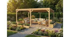 Cochera de madera 400x570 ROSES-D