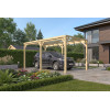 Pérgola para Coche 290x570 ZAMORA-C cochera