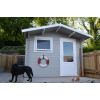 casetas de madera para jardín STEN gris
