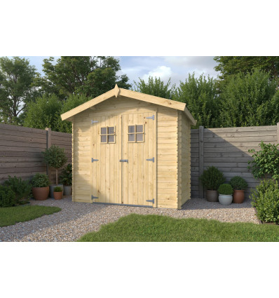 Casetas de madera para jardín MALVA - PORTADA