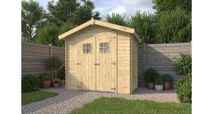 Casetas de madera para jardín MALVA - PORTADA