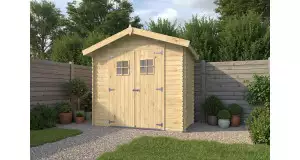 Casetas de madera para jardín MALVA - PORTADA