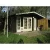 Casas de madera GUSTAV - LASUR NEGRO