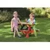 Mesa de madera de colores para niños - HOBYCASA