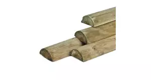 POSTES SEMI-REDONDOS PARA VALLADOS - 7X250cm