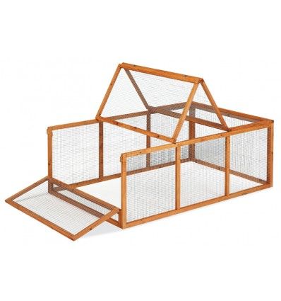 CONEJERA DE MADERA MOD. Nº1 143x96x52 cm