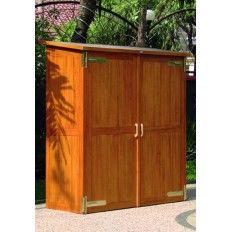 Armario exterior de madera tropical de alta ✔️