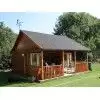 Bungalow de madera OLAUG veleta