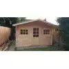 Casas de madera MIKA - FRONTAL INCOLORO