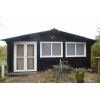 Casas de madera Tenerife diáfana  - Hobycasa negro