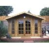 Casas de madera MAX - ROBLE CLARO