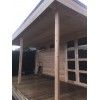 Casa de madera rectangular con porche - 498x298+200 cms - 28 MM ETTEN-LEUR - MONTAJE CLIENTE 2