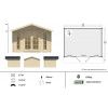 Casas de madera MAX - FICHA TECNICA
