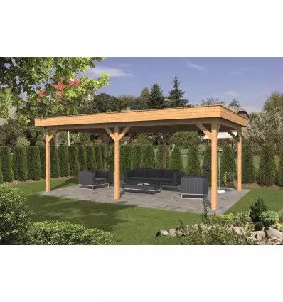 CENADOR OSLO TECHO PLANO TIPO - 1 478x380x272 cms