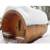 SAUNA BARRIL DE ABETO DE DIAMETRO 205 Y 350 CMS DE LARGO - RESISTENCIA NEVADA