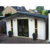 Casas de madera MAX - LASUR BLANCO