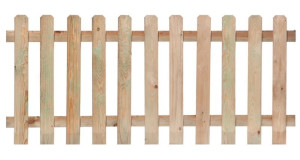 Vallas de madera de pino impregnado de 80X180 Hobycasa