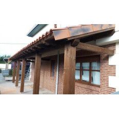 Porches de madera 400x340 - DETALLE TEJADO