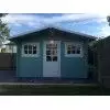 Casas de madera MIKA - AZUL