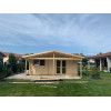 Casas de madera con estancias y porche PALMAR