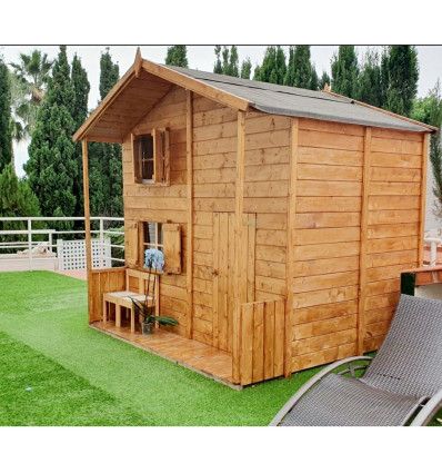 Casitas de madera para niños divertidas y seguras para jugar ⭐