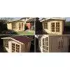 Casitas de madera 350X250 - 40MM PHILIP-
