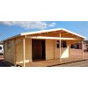 Casas de madera con estancias y porche PALMAR