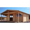 Casas de madera con estancias y porche PALMAR