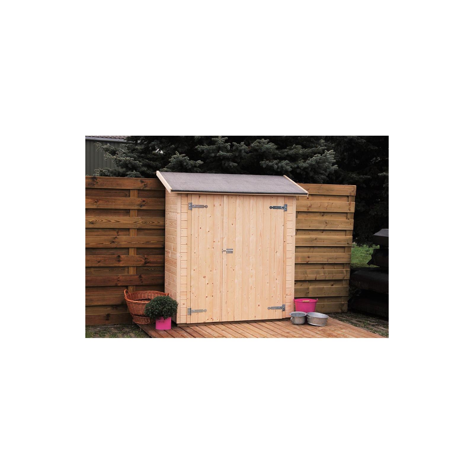Armario para exterior LINZ, armario exterior de jardín sin mantenimiento ️