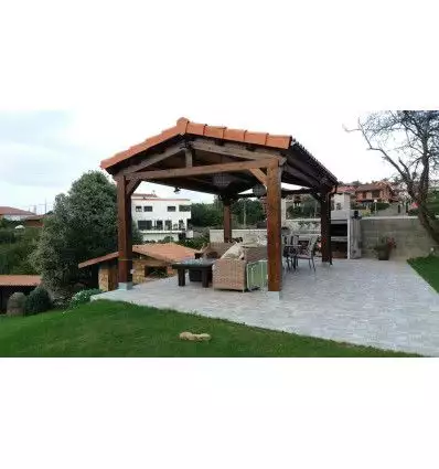  Porche de madera a 2 aguas 600x400  – HOBYCASA portada