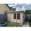 Casas de madera modernas modelo RHON JARDIN
